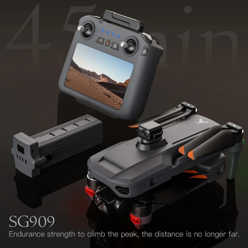 Drone SG909 4K transmission numérique 6km longue distance positionnement GPS