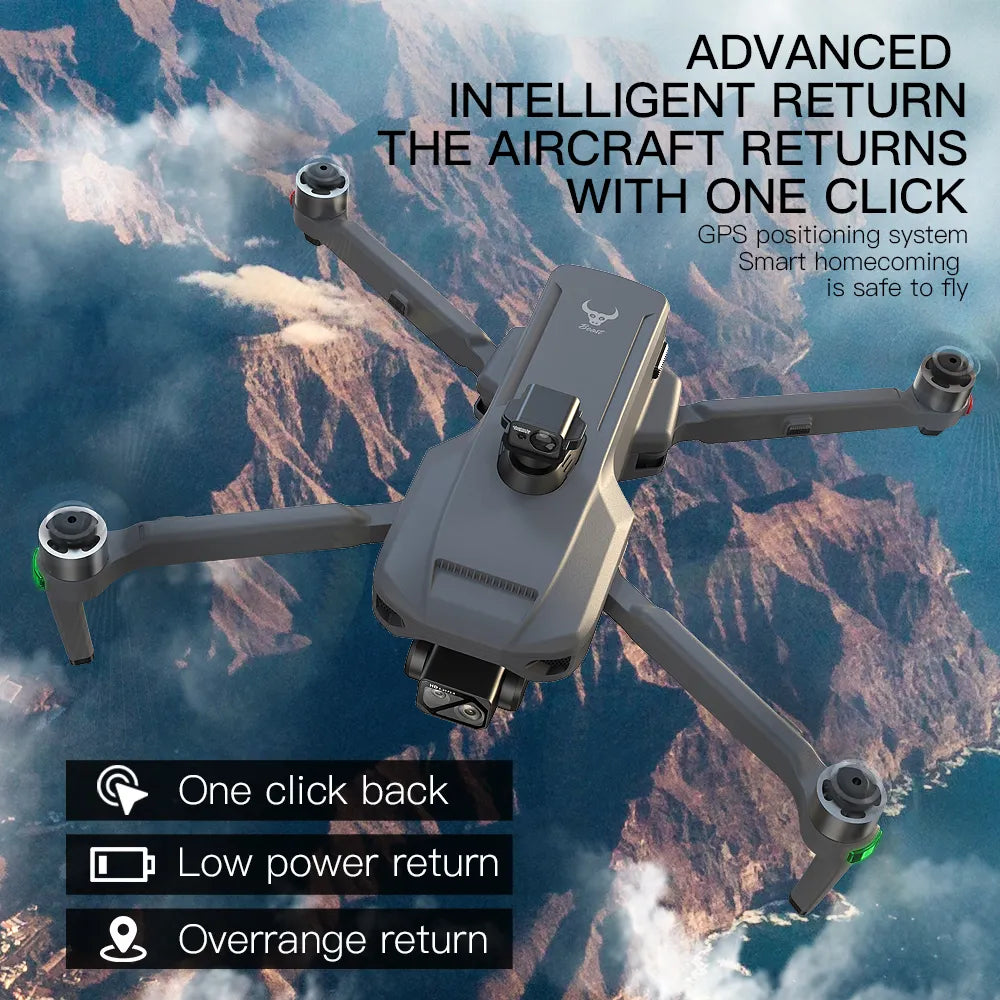 Drone SG909 4K transmission numérique 6km longue distance positionnement GPS