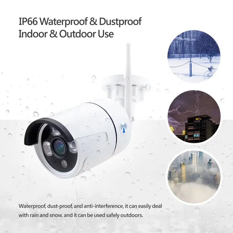 8 Camera WIFI plus Ecran NVR All in One - Compatible TuyaSmart pour visualiser à distance