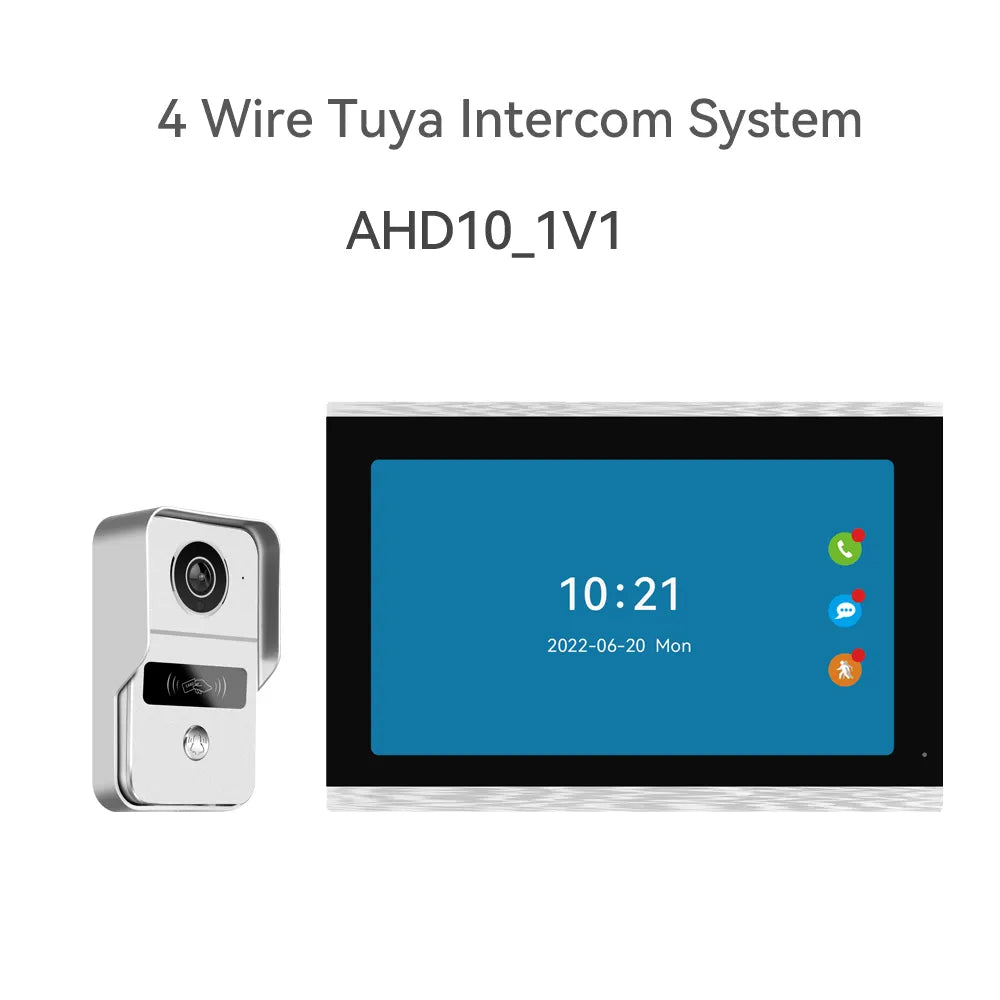 POE Tuya Digital Video Door Phone