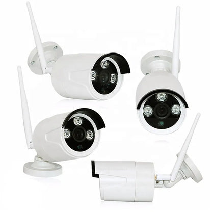 KIT de 4 Camera WIFI avec NVR + moniteur combiné  LCD 7,1" TuyaSmart
