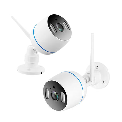 VeeZoom 4 camera IP Wifi + NVR all in one  avec alarme de détection de mouvement avec écran LCD 10,1 pouces
