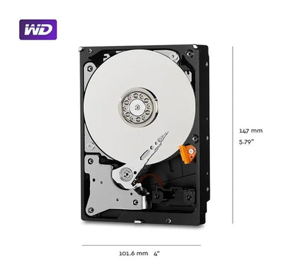 Disque dur HDD 1 To de marque Western Digital pour NVR de caméra de vidéosurveillance